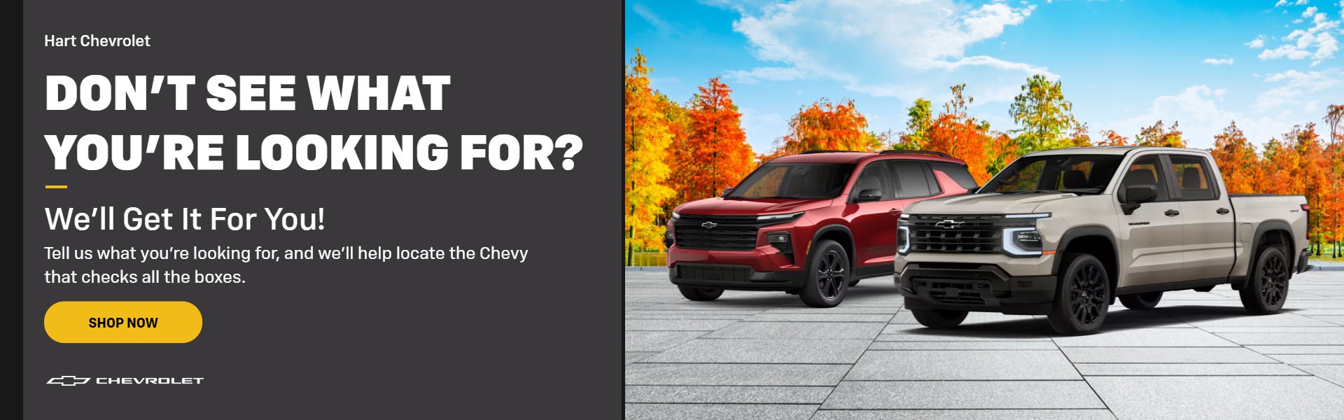 Find your Chevy
